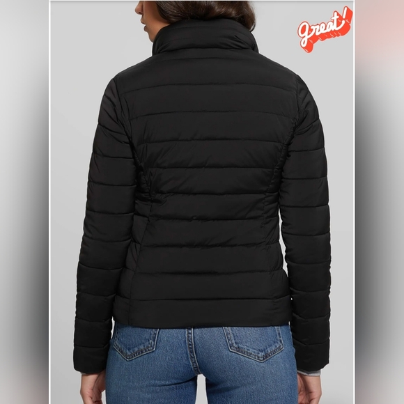 Guess Ladies Diann Light Puffer Jacket - size L - Picture 4 of 8
